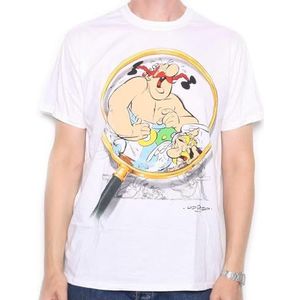 Asterix T Shirt Asterix & Obelix Magnify 100% Cartoon T Shirt overhemden(Small)
