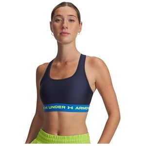 Under Armour - Mid Crossback - Sportbeha - Sneldrogend - Vochtafvoerend - Verbeterde Ondersteuning
