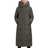 khujo - Soulani 3 - Gewatteerde Jas - Kaki - Lange Pasvorm