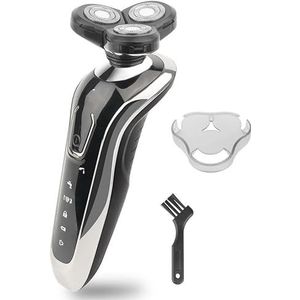 Scheerapparaat for mannen Elektrisch scheerapparaat Krachtige baardscheermachine Elektrisch scheerapparaat Oplaadbaar Waterdicht(Standard)