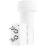 Hama 00205376 low noise block downconverter (LNB) 10,7 - 12,75 GHz Wit