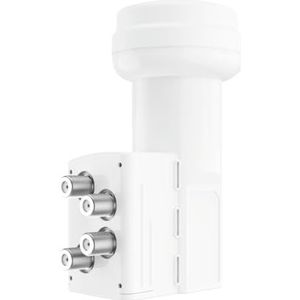 Hama 00205376 low noise block downconverter (LNB) 10,7 - 12,75 GHz Wit