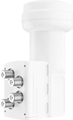 Hama 00205376 low noise block downconverter (LNB) 10,7 - 12,75 GHz Wit