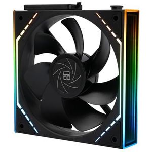 Thermalright TL-M12QR - CPU-ventilator - 120 mm - Zwart - PWM-aansluiting