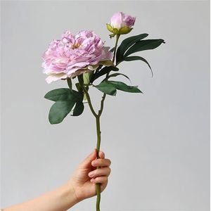 Decoratie bloem boeket decoratieve nepbloemen fotografie rekwisieten arrangementen (kleur: kleur 6, maat: 50 cm)