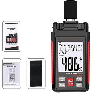 Decibel Geluidsmeter Digitale Geluidsniveaumeter Audioniveaumeter Geluidsmeter Decibelimetro Decibelmeter Draagbare Geluidsmeter(GD151B)