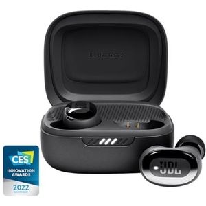 JBL Live Free 2 - Echte draadloze ruisonderdrukkende oordopjes, tot 35 uur speeltijd, 6 microfoons voor perfecte gesprekken zonder ruis, IPX5 waterdicht, ovale buizen voor beter comfort, isolatie en