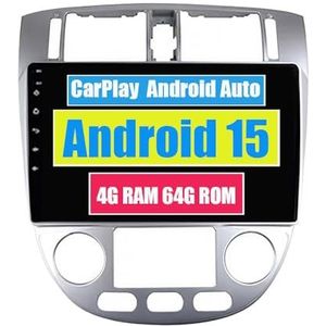 RoverOne Auto Stereo CarPlay Hoofd Unit voor Chevrolet Lacetti J200 for Buick Excelle Hrv 2004-2013 for Gentra 2 2013-2015 Android Auto Touchscreen Sat Navi Bluetooth WiFi Radio Speler