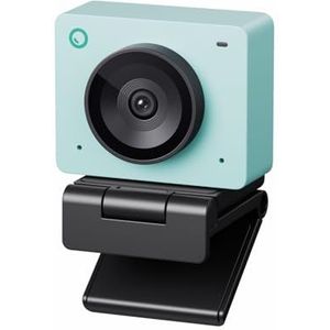 OBSBOT Meet SE 1080P@100 FPS Webcam voor PC met 1/2,8"" Sensor, AI Framing en Autofocus, Beauty Mode, Lichtgewicht, Gebarenbediening, DOL HDR, Webcam voor Streaming, Vergaderingen, Gaming(Aurora Green)