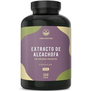 Artisjokextract hooggedoseerd – 360 capsules – 2400 mg (60 mg cynarine) per dag – 90 dagen voorraad – echte Franse artisjokcapsules – vegan – TRUE NATURE