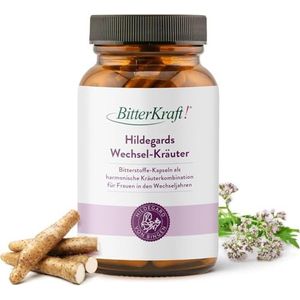 BitterKraft! - Wisselkruiden - Veganistisch - Harmonische Kruidencombinatie voor Vrouwen in de Menopauze