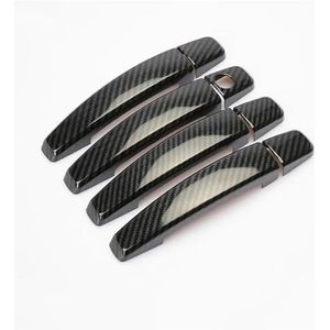 hendel Voor Chevrolet 2014 2015 2016 2017 Chrome Carbon Fiber Auto Deurgreep Cover Trim Sticker Styling Accessoires(Style2)