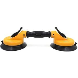 Autozuignap, voorruitbuigtrekker, dubbele klauw rubberen kop 14,5 cm zuignap 45 kg