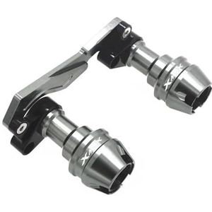 Motorfietsmodificatie Accessoires XMAX300 Motorfiets Accessoires Vooras En Voorvork Anti-collision Slider Wieldop Voor XMAX 300(After Titanium)