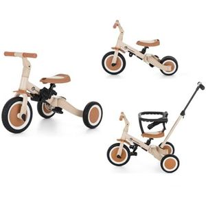 PETITE&MARS - Driewieler 5in1 TURBO - Desert Sand - Materiaal: Hoogwaardige Kunststof