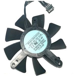 LMNCBVYA NVIDIA GTX690 GTX 590 Graphics Card Cooling Fan DFB802012M00T - 4Pin Temperature Control DC12V Fan Replacement