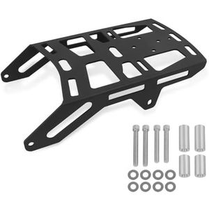 bagagedrager Motorfiets Bagagerek Achterbeugel Bagagerek Ondersteuning Plank Houder Voor CRF300L Voor CRF300 Voor Rally/ABS Voor CRF 300 L 21-24 Motorfiets bagagedrager(Zwart)