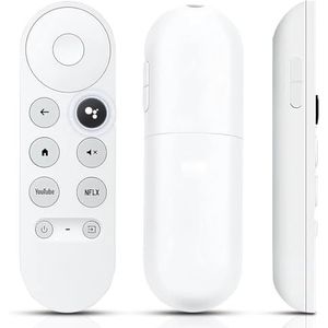 LAIVIYA Chromecast Google TV, Google TV, universele afstandsbediening G9n9n voor Chromecast GoogleTV, spraakbediening, afstandsbediening voor Google-Chromecast-4k-HD-TV Streaming Stick