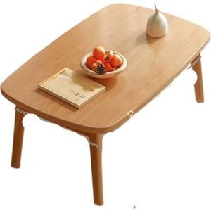 Moderne Woonkamertafel Opvouwbare Salontafel Huishoudelijke Salontafel Eettafel Kleine Lage Tafel Massief Hout Eenvoudige Kleine Tafel Koffietafel(B,L)