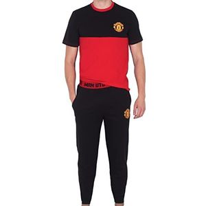 Manchester United FC - Premium pyjama met lange broek voor mannen - Officieel - Cadeauset - XL