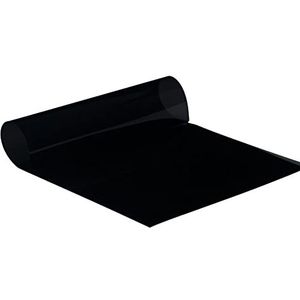 Getinte folie voor autoruiten, 20 x 150 cm, zwart, zonwering, anti-uv-tint, 5% zonwering, sticker voor auto, huis, Windoaw glas Tint