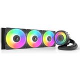 ARCTIC Liquid Freezer III Pro 360 A-RGB - Waterkoeling PC, CPU AIO Waterkoeler, 3x120 mm, 38 mm Radiator, PWM-Pomp, VRM Ventilator, AMD AM5/AM4, Intel LGA1851/1700 Contactframe - Zwart