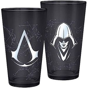 ABYstyle - ASSASSASSIN'S CREED - Glas XXL - 500 ml - Assassin - Metaalfolie