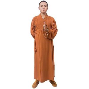 zen monnikspij, Boeddhistische monnikspij for meditatie Kung Fu Shaolin Zen Multicolor 36-45(Yellow,38)