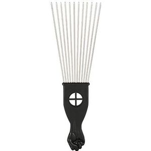 Gek Winkelen Kam Mannen Rechttrekken Haar Pick Kam Kappers(M1707-1 steel needle insertion comb K1)