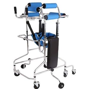 Staande rollator voor volwassenen, wandelen, 8 wielen voor ouderen, helpt bij training en ondersteuning van de onderste ledematen bij beroerte en hemiplegie - maat ap