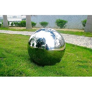 YIWOYI 32 cm naadloze starende bol spiegel gepolijst holle bal, staren ronde spiegel bal buiten tuinieren decoratie bal (1,2 mm dik 40 cm)