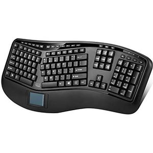 Adesso RF Wireless QWERTY Zwart Toetsenbord - Amerikaanse Engelse lay-out