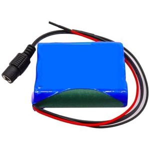 E-fiets vervangende batterij 12V 3000mAh 3s1p 18650 Lithium Oplaadbare Batterij Geschikt for CCTV Camera Cam Monitor 3A Batterij + Oplader Eenvoudig te vervangen en te installeren