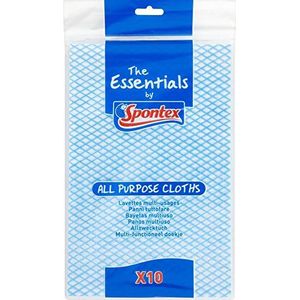 Spontex Essentials multifunctionele doeken, 10 stuks