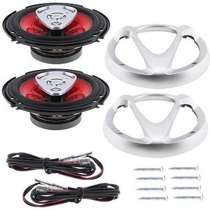 2 stuks 220W 6,5 inch auto hifi coaxiale luidsprekers voertuigdeur auto audio muziek stereo full range frequentie luidsprekers voor auto's