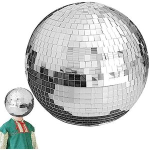 SCAUA Light Helm, Disco Helmen, Disco Refective Helm, Spiegel Disco Decoraties Bal, Spiegel Glas Voor Feest Bruiloft Plezier En Sprankelend