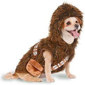 Rubie's Disney Star Wars Chewbacca Hoodie huisdierkostuum, hondenkostuum, maat XL