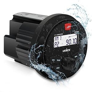 Waterdichte Bluetooth Marine Stereo Ontvanger met MP3-speler op DAB+/AM/FM Radio en USB voor het Streamen van Muziek op Boten Golfkarren ATV UTV en Spa Hot Tubs