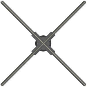 65/80/100 CM 3D WiFi Hologram Projector Hologram Beeld Projector Fan LED Hologrom Reclame Machine(Type 80)