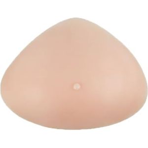 HomeJoySet Driehoekige Siliconen Borstprothese - Zelfklevende Concave Prothese For Mastectomie, Crossdresser, Transgender - 600 G/stuk, Huidskleur(Nude_100g/Piece)