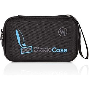 Wicked Chili beschermhoes met accessoirezakje, compatibel met Philips OneBlade Face + Body (QP2530/30, QP2630/30, QP2520/30, QP2520/20), zwart
