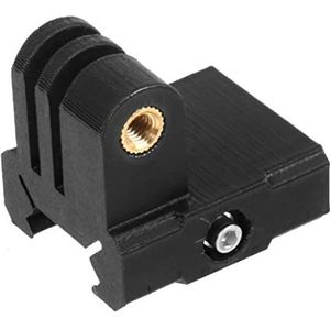 FEICHAO 3D Gedrukte 20mm Rail Mount Adapter PLA Camera Mount Compatibel met GoPro Action Camera Accessoires (Positief Type)