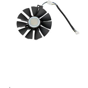 87MM PLD09210S12HH GTX1060 GTX1070 RX480 koelventilator voor ASUS voor Dual Series GTX 1070 1060 RX 480 470 570 grafische kaarten(B Fan)