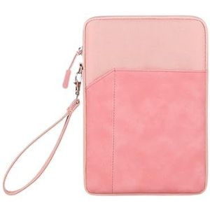 Spatwaterdichte tablettas met hoes Geschikt for iPad 9,7-11 inch 7,9-8,4 inch tablets (Color : Pink, Size : 9.7-11 inch)