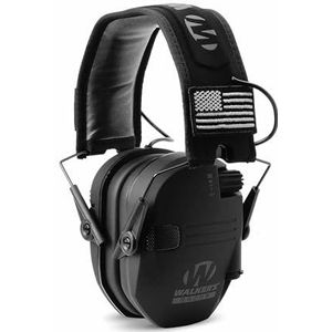 Walker's GWP-RSEMPAT Razor Slim Elektronische Muff - Black Patriot