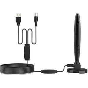 Digitale HD-tv-antenne For Binnen, Signaalversterker Met Een Bereik Van 560 Km, 4K 1080P-versterker, Gratis Weergave Bredere dekking