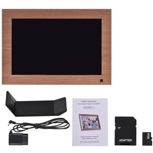 10 Inch WiFi Digitale Fotolijst Bewegingssensor Smart 1280 * 800 IPS Touchscreen 16 GB Opslag Kerstcadeau Eenvoudig Delen Momenten(Add 32GB TF Card)