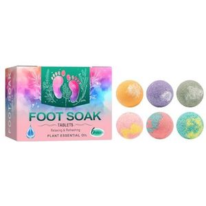 Voetbadbommen - Verkoudheidsverlichting, Hydraterend & Geurverwijderend, Slaapondersteuning