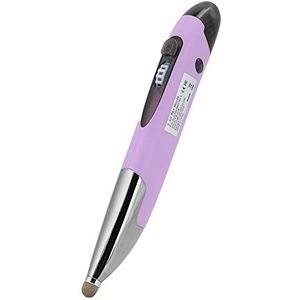 2.4G Draadloze Muispen, Muispen met Links/Rechts/Knop, Scrollwiel, Pc Capacitief Scherm Handschrift Styluspen met Adapters voor Tablet/Telefoon voor Xp / 7/8/10(Purper)