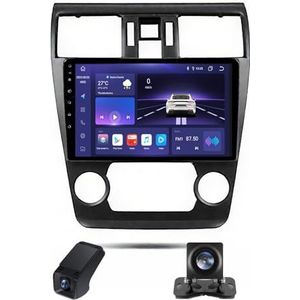 Android 13 Autoradio geldt voor Subaru Levorg VM 2014-2020 9 inch Touchscreen Autoradio met Wireless Carplay Android Auto Navi GPS Bluetooth RDS Radio WiFi+Telecamera Achterkant(NF-6)